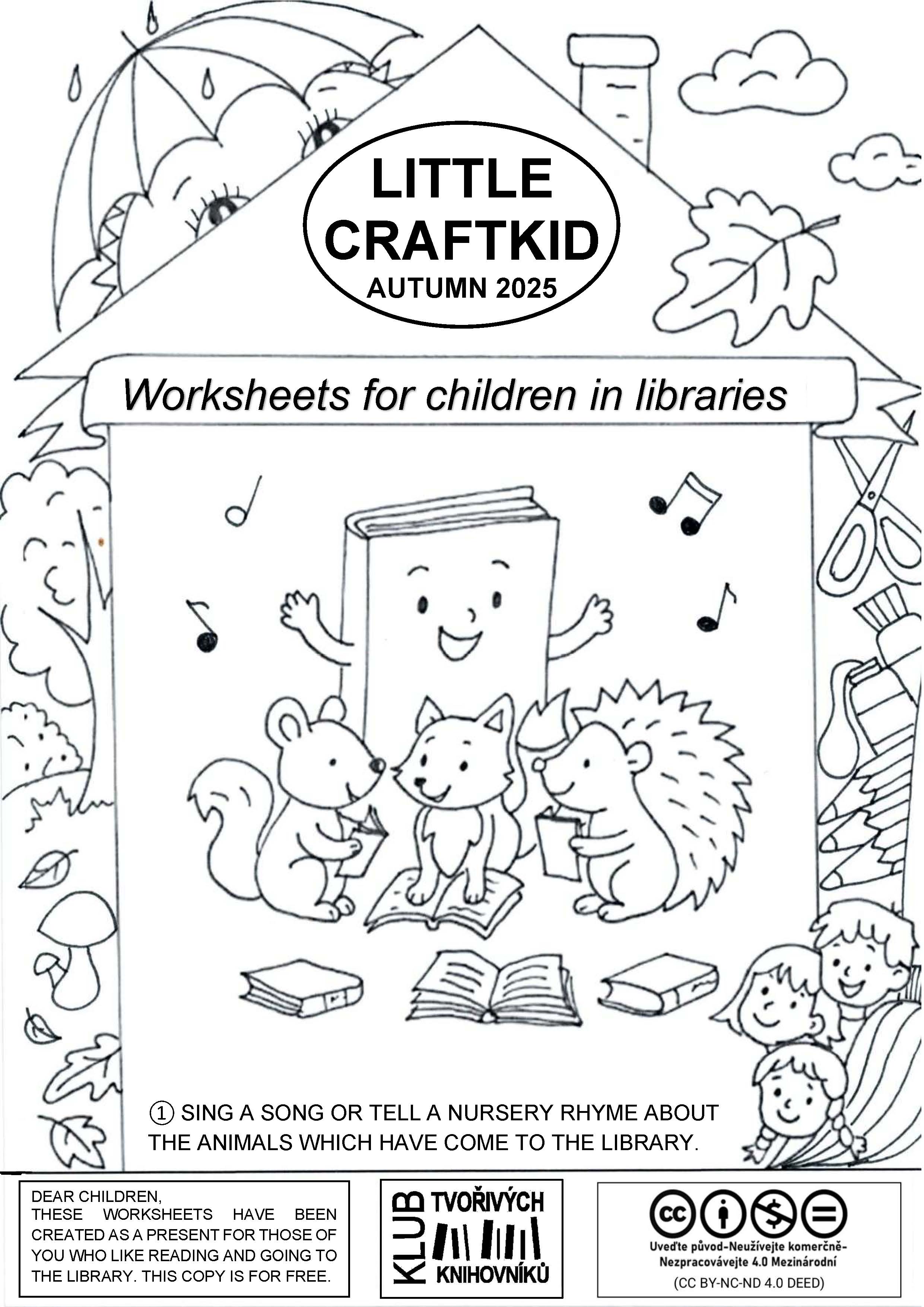 Malý tvořivec – Podzim 2025 (anglicky) / Little Craftkid – Autumn 2025 (English)