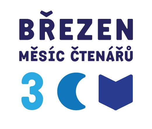 Logo Března – měsíce čtenářů