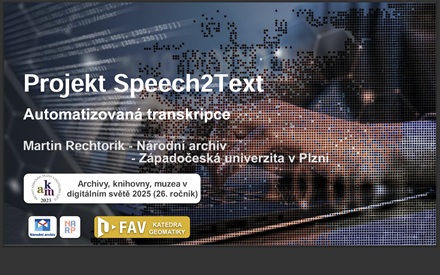 Projekt Speech2Text 