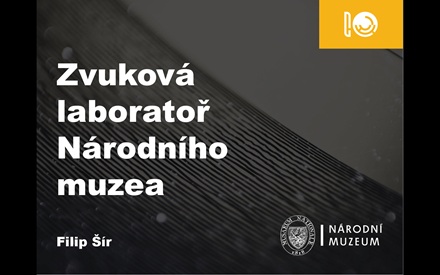 Zvuková laboratoř Národního muzea