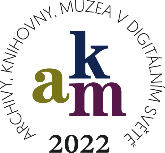 Archivy, knihovny, muzea v digitálním světě 2022 – logo