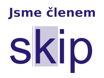 Jsme členy SKIP – Svazu knihovníků a informačních pracovníků ČR