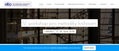 Workshop pro metodiky (2018)