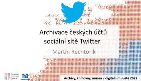 Archivace českých účtů sociální sítě Twitter