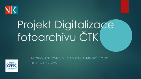 Projekt Digitalizace fotoarchivu ČTK